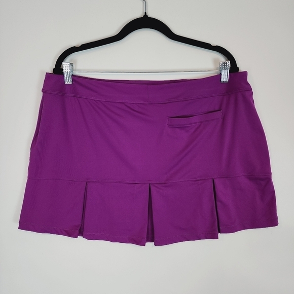 Nike Dri-Fit Tour Performance Women's Fairway Drive Skirt Short Mini Skirt sz XL - Picture 4 of 11